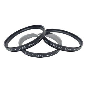 Vivitar 52mm Close Up Lens Set 1 2 4 Storage Case Japan